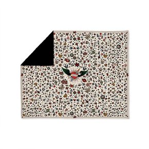 [무케/공식수입] 포드바쉐 PODEVACHE_타투 TATOO BEIGE VELVET BLANKET 블랭킷 벨벳