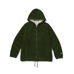 챔피온자켓 JQS CKJA-3F322-E3 [ASIA] 코듀로이 HOODED 자켓 (DARK GREEN)