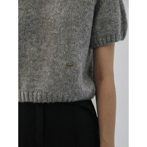 Olly Half Sleeve Knit [Gray]