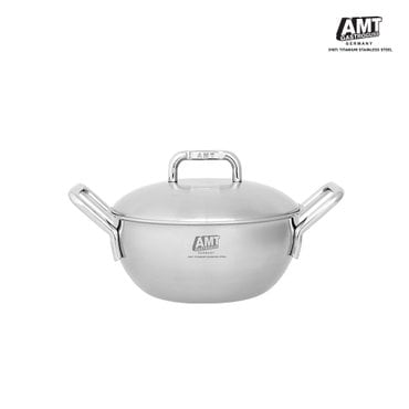 AMT 316Ti  샤프 라인 20cm 양수웍  스텐냄비