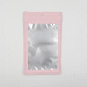 포장용 핑크 반투명 컬러 지퍼백(12cm X 20cm) (S13977504)