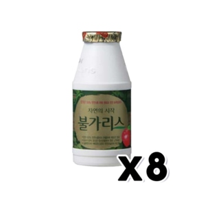 자연의시작 불가리스 사과 유산균음료 150ml x 8개