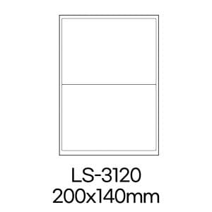  폼텍 라벨 LS-3120 100매 흰색 라벨지 A4 스티커 원형 제작 인쇄 바코드 우편 용지 폼택