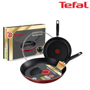 [Tefal] 테팔 메종드 열센서 프리미엄 프라이팬 24+30+유리뚜껑