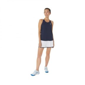 4493483 ASICS WOMEN COURT TANK - Top dunkelblau weiss