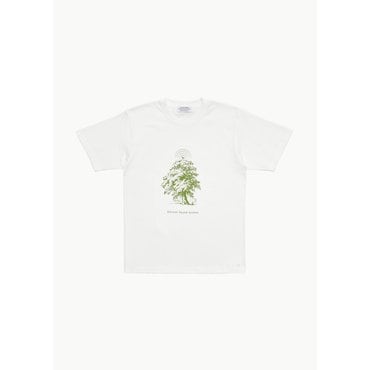 샵아모멘토 포엣밋덥와이즈 25SS Natural Sound System T-Shirt, White