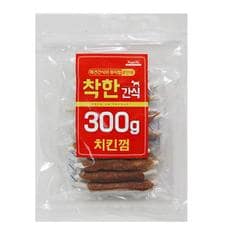 산책용 간편휴대 낱개포장 치킨 애견 껌 간식 양치껌