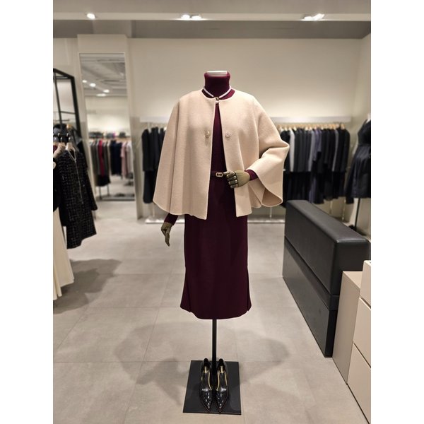 [파주점] 울 캐시미어 벨 슬리브 숏 핸드메이드 코트  JRAA0CTC13