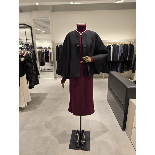 [파주점] 울 캐시미어 벨 슬리브 숏 핸드메이드 코트  JRAA0CTC13