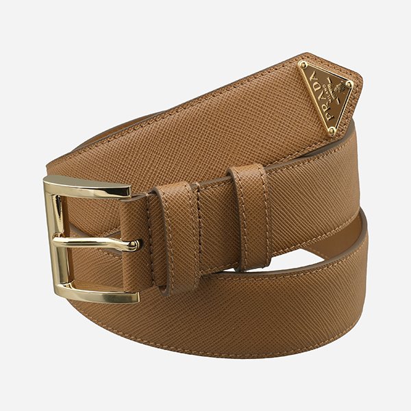 [시흥점] [프라다]6S 1CC545 053 F03BH 여성 사피아노 가죽 벨트 카라멜