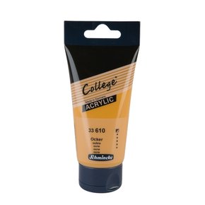 칼리지 아크릴물감 75ml_610 Ochre