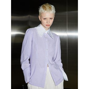 POWDER LAVENDER STRIPE SHIRTS