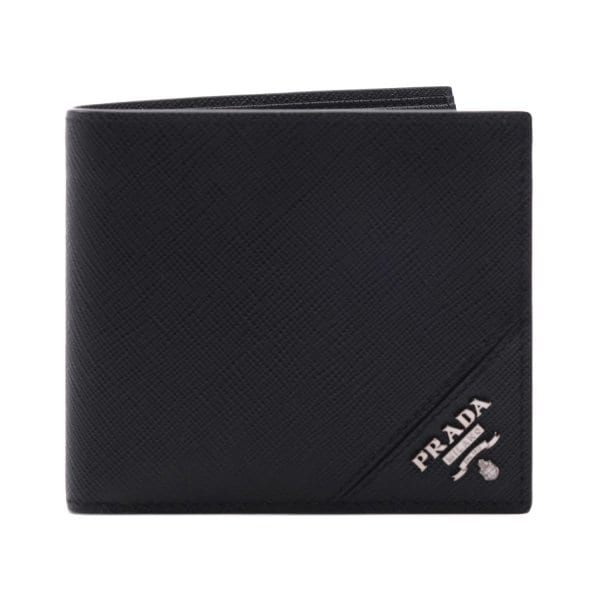 [부산점] [프라다] 26SS 남성 사피아노 메탈로고 반지갑 (2MO513 QME F0002 26S)