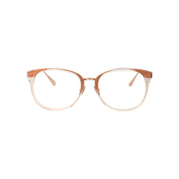 확대된 대표 린다페로우 안경 LFL1484C3OPT C3 ASH ROSEGOLD