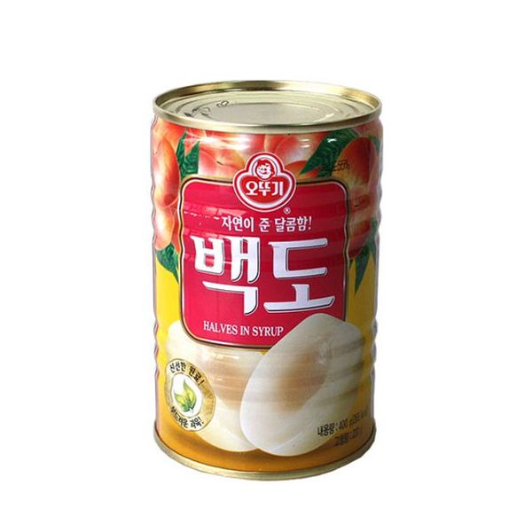 농산물 통조림 오뚜기 백도400g