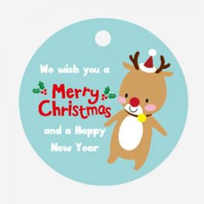 루돌프 Merry Christmas Happy Year 택 5개