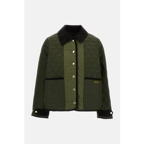 [해외배송] 26 F/W 바버 AINSDALE 패치워크 퀼팅 자켓 LQU1924OL51 B0032247207