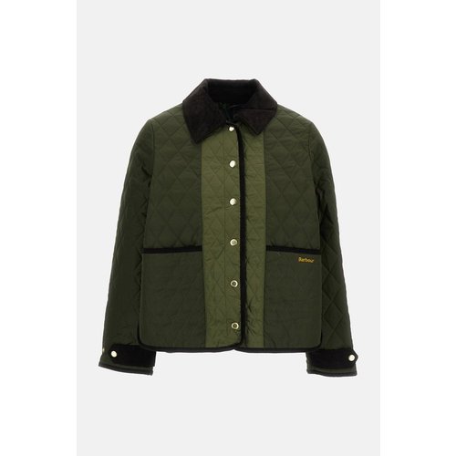 [해외배송] 26 F/W 바버 AINSDALE 패치워크 퀼팅 자켓 LQU1924OL51 B0032247207