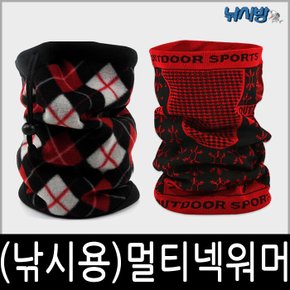 양면 넥워머(마스크 목폴라 비니모자)