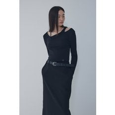 [VOV] 보브 컷아웃 디테일 립 티셔츠 (7156340006)
