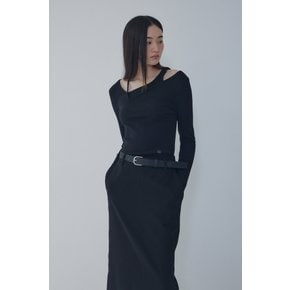 [VOV] 보브 컷아웃 디테일 립 티셔츠 (7156340006)