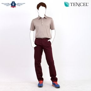 고급 텐셀 스판 배색 디자인 팬츠 ver.3 (JMPT14SS-07YTS)