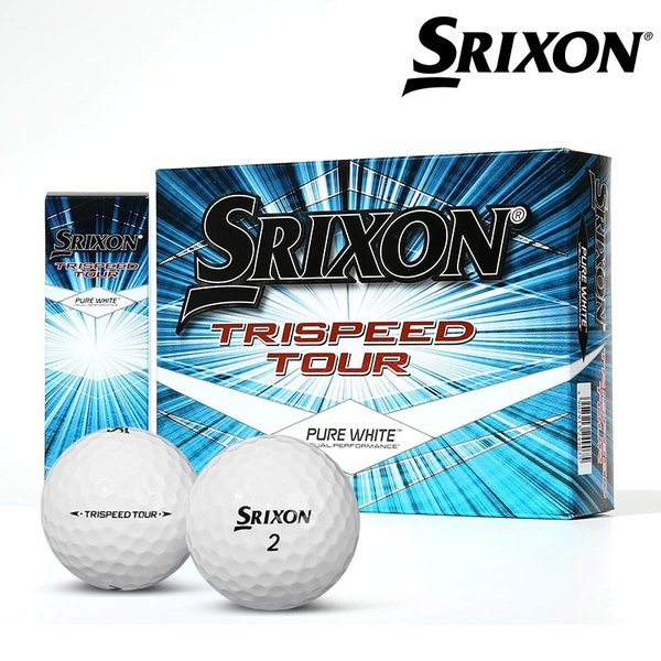 [던롭/스릭슨 정품] TRISPEED TOUR 투어 골프공3피스