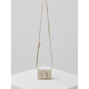 Oval card bag(Cream)_OVBRX24003CRR