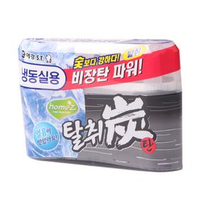 홈즈 냉동실용 숯 탈취탄 70g 탈취탄 냄새제거