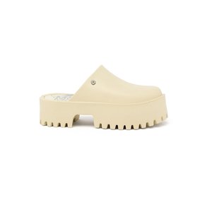 FLOWER RIVET PLATFORM MULE_BEIGE