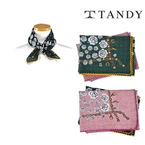 TANDY 로즈미 손수건 스카프