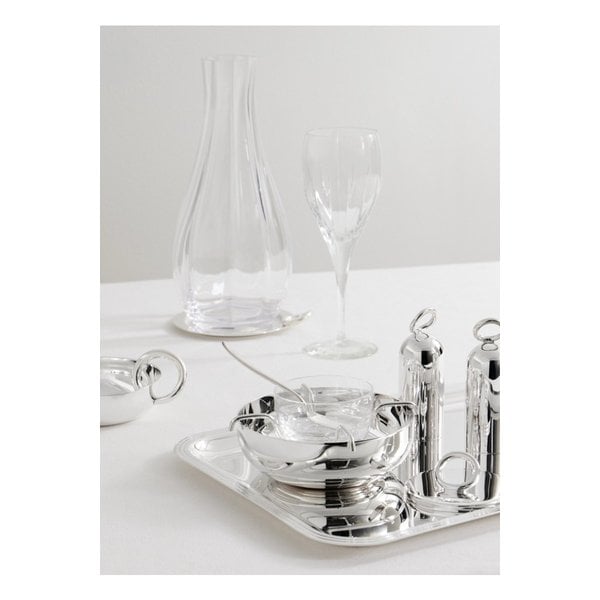 버티고 실버 도금 캐비어 서빙 세트 46376663162858396