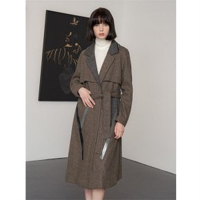 MELTING LINE WOOL TRENCH COAT (1984695)