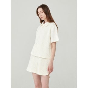 Terry Collar Shorts T Shirt