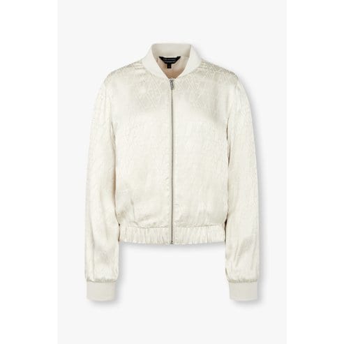 ARMANI EXCHANGE AX여성 글로시 로고 패턴 레이온 블루종A424310501라이트베이지