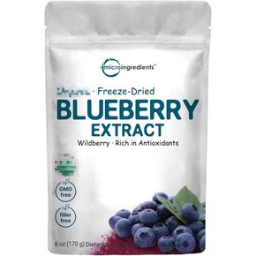 마이크로 인그레디언트 동결건조 블루베리 추출물 Micro Ingredients Blueberry 170g