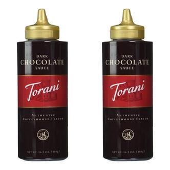  [해외직구] Torani 토라니 다크 초콜릿 소스 468g 2팩