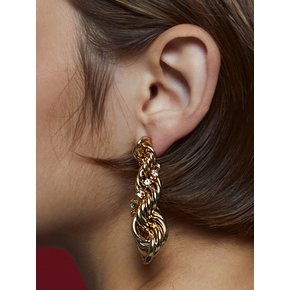 Swirl Drop Earrings