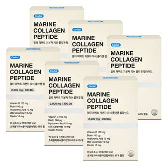 세비톨 멀티 퍼펙트 저분자 피쉬 콜라겐 펩타이드 30포 6세트