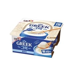 빙그레 요플레 그릭 플레인 80g*4