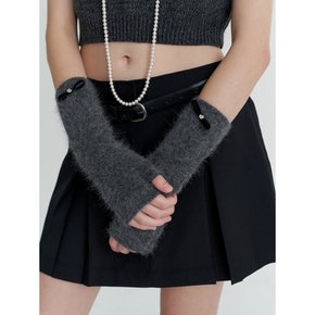 Ribbon Angora Arm Warmer (L234MGV020)