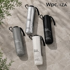 wpc iza wind 바람에 강한 3단 수동 우양산 암막 양산