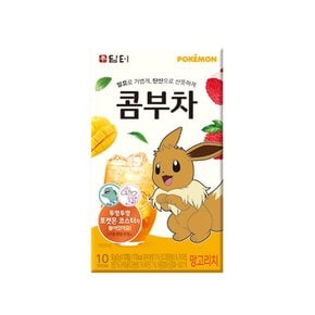 담터 포켓몬 콤부차 망고리치 10T x3개