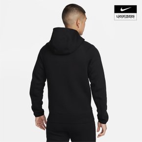 맨즈 나이키 테크 플리스 풀집 윈드러너 후디 NIKE FB7922-010