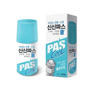 바르는 신신파스 쿨 물파스 60g 1P 근육통 벌레물림