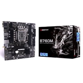 바이오스타 B760MX2-E D5 메인보드 (LGA1700/DDR5/M-ATX) 이엠텍