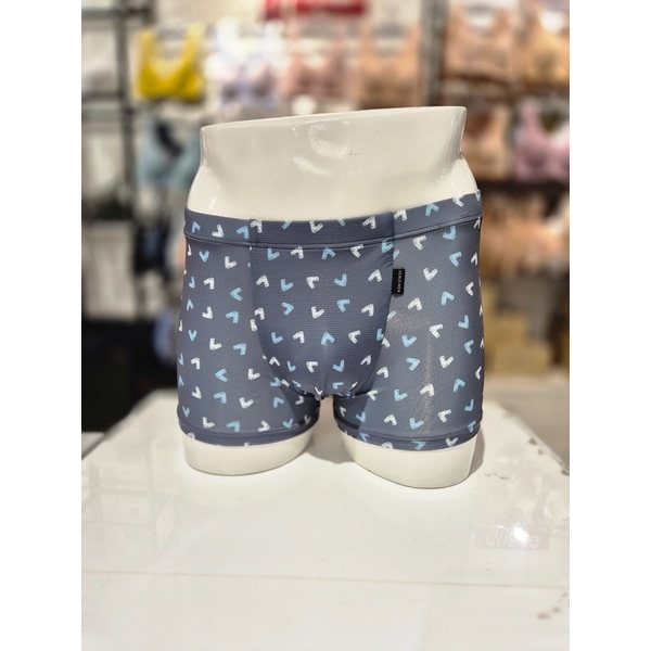 [시흥점] S 비너스 ) 폴리 스판 하트 나염 남성 드로즈 [VMP7239T-GY]