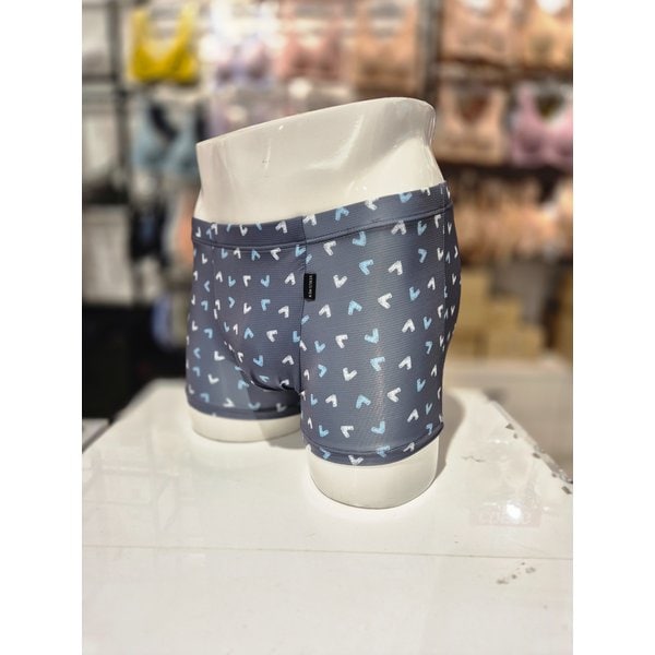 [시흥점] S 비너스 ) 폴리 스판 하트 나염 남성 드로즈 [VMP7239T-GY]