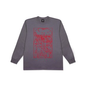 PRAYER LONG SLEEVES - CHARCOAL