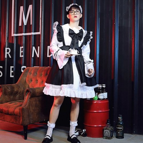 남자 남성 메이드복 하녀복 코스프레 빅사이즈 3size 상품이미지 1